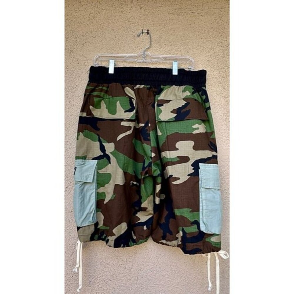Daniel Patrick Mens Shorts Camo Large New Designer - Picture 6 of 7